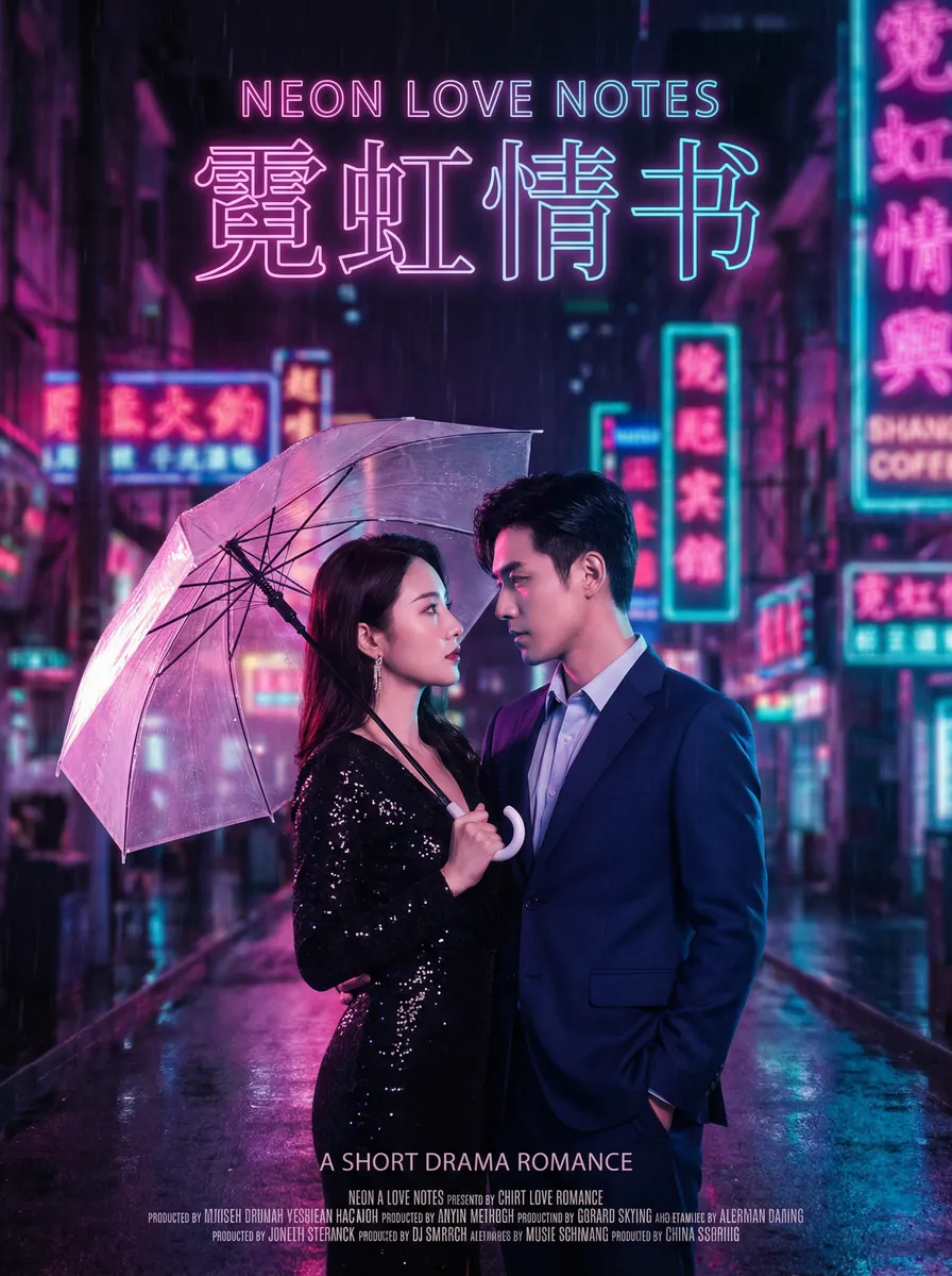 王者荣耀S25更新内容 热播都市爱情短剧 - 霓虹情书海报
